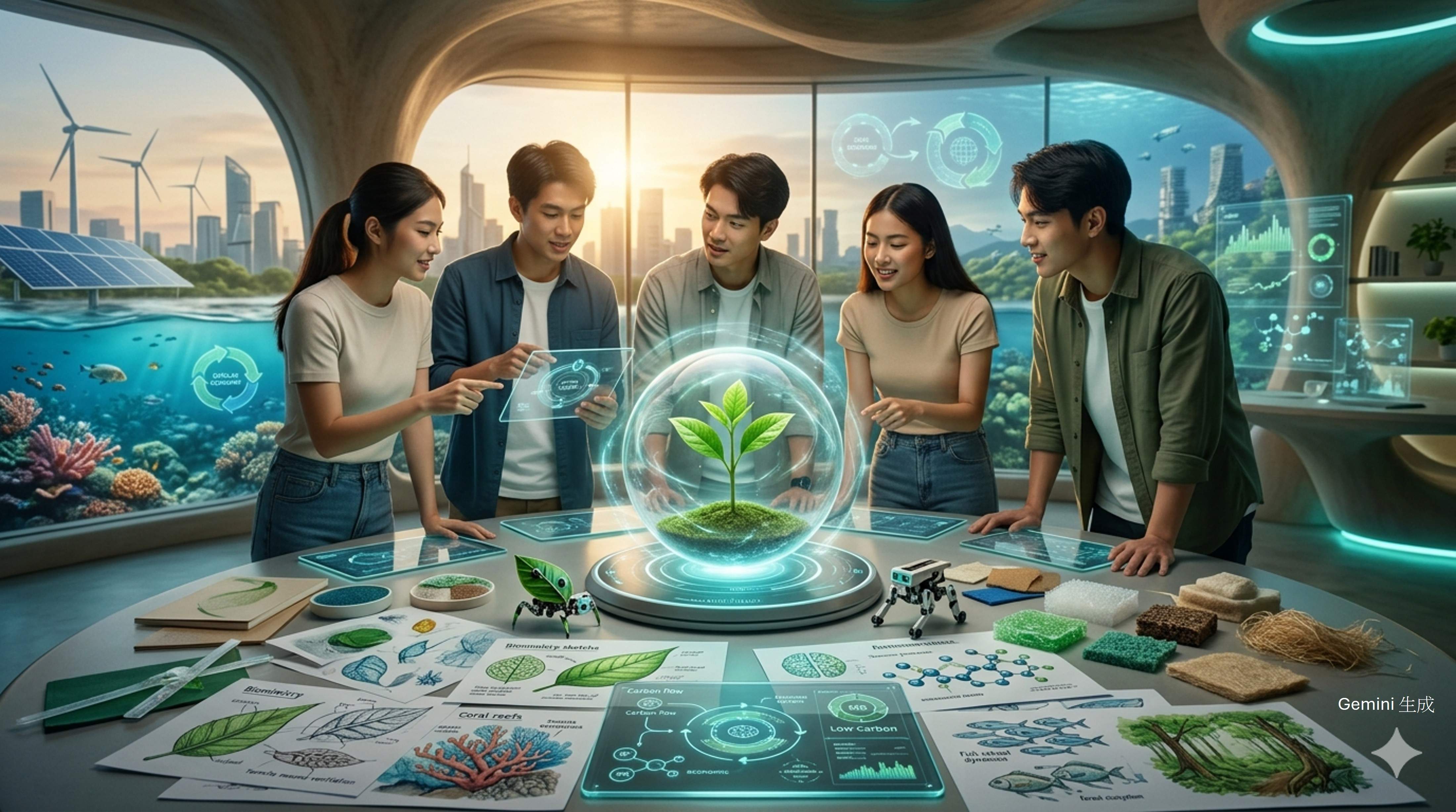 迎戰全球碳約束！仿生設計競賽邀青年共同解密38億年淨零智慧(用)
